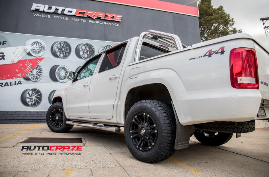 VOLKSWAGEN AMAROK MONSTER XD 2 MATTE BLACK